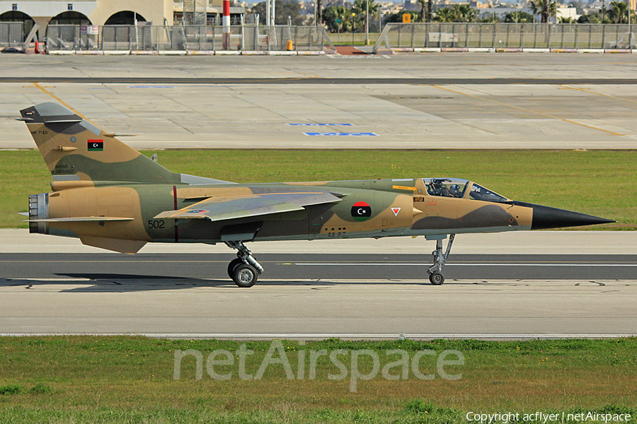 Libyan Air Force Dassault Mirage F1ED (502) | Photo 199802
