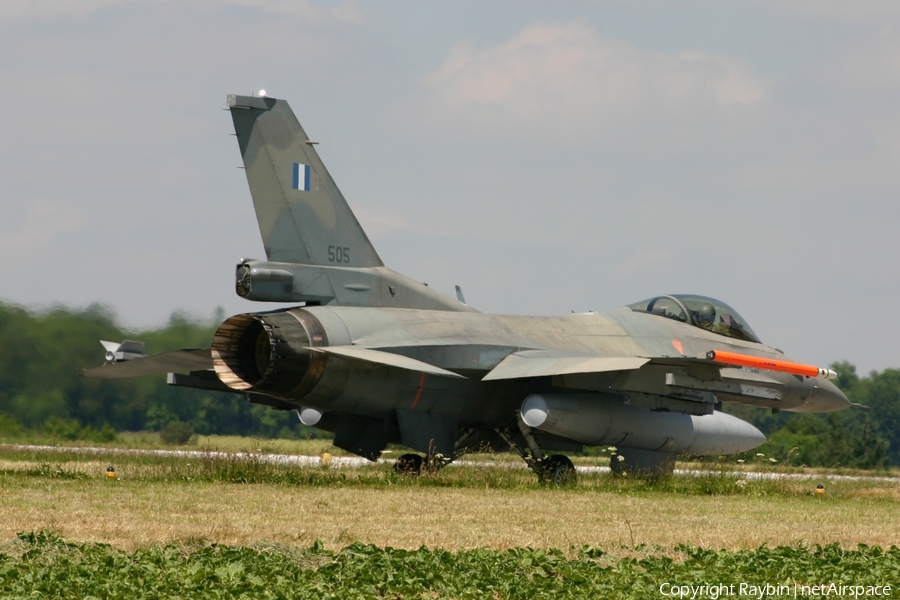 Hellenic Air Force (Polemikí Aeroporía) General Dynamics F-16C Fighting Falcon (505) | Photo 549504