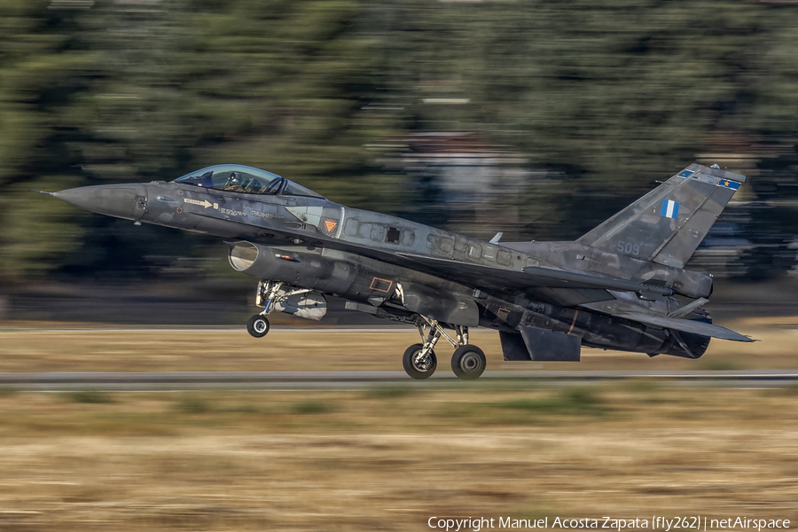 Hellenic Air Force (Polemikí Aeroporía) General Dynamics F-16C Fighting Falcon (509) | Photo 456987