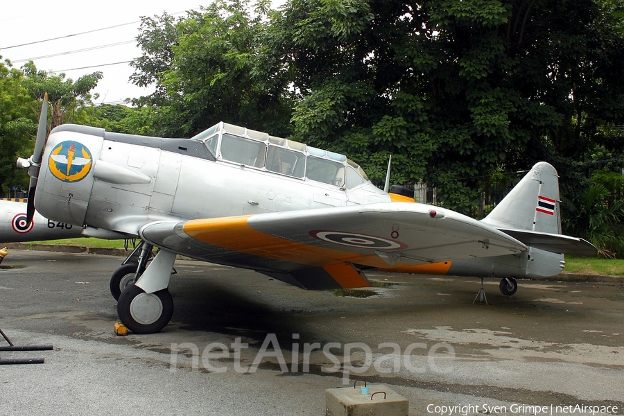 Royal Thai Air Force North American T-6G Texan (UNMARKED) | Photo 23957