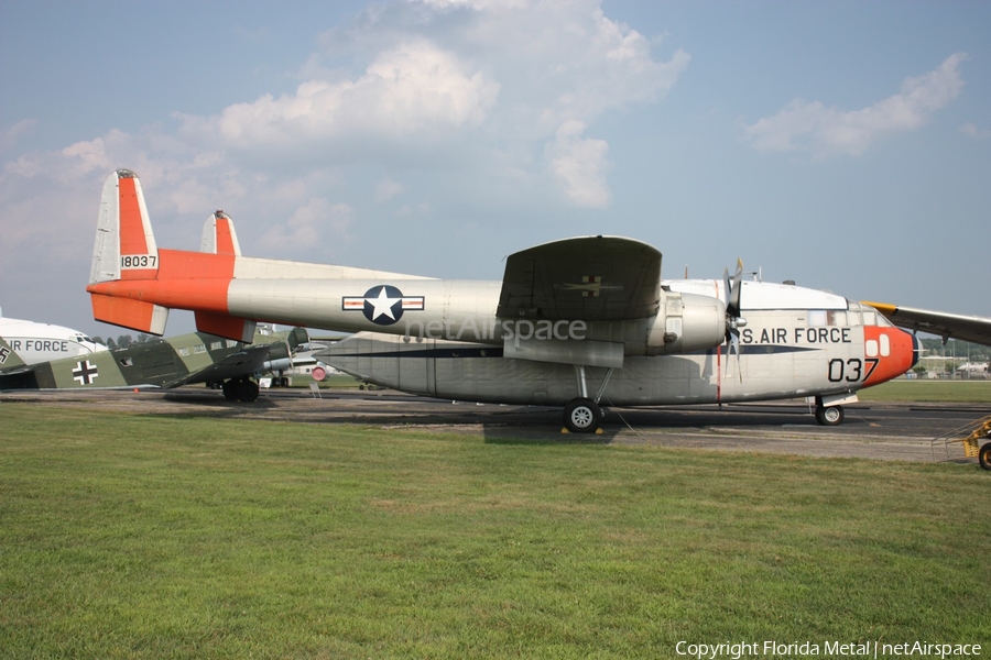 United States Air Force Fairchild C-119J Flying Boxcar (51-8037) | Photo 454948