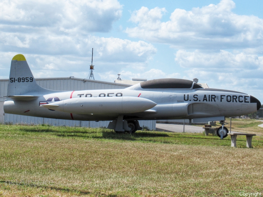 United States Air Force Lockheed T-33A Shooting Star (51-8959) | Photo 349029
