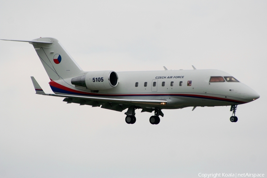 Czech Air Force Bombardier CL-600-2B16 Challenger 601-3A (5105) | Photo 553546