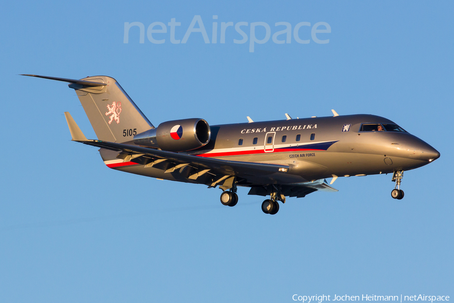 Czech Air Force Bombardier CL-600-2B16 Challenger 601-3A (5105) | Photo 91540