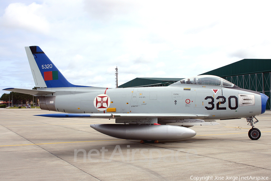 Portuguese Air Force (Força Aérea Portuguesa) North American F-86F Sabre (5320) | Photo 524206