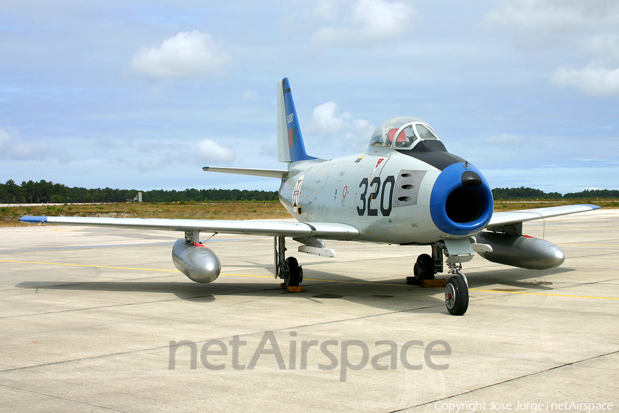 Portuguese Air Force (Força Aérea Portuguesa) North American F-86F Sabre (5320) | Photo 524211