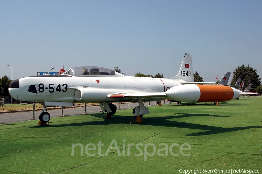 Turkish Air Force (Türk Hava Kuvvetleri) Lockheed T-33A Shooting Star (54-1543) | Photo 88857