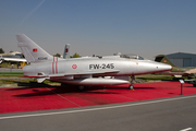 Turkish Air Force (Türk Hava Kuvvetleri) North American F-100D Super Sabre (54-2245) at  Istanbul - Ataturk, Turkey