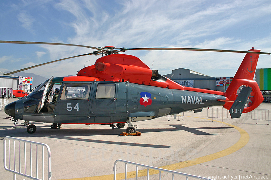 Chilean Navy (Armada de Chile) Aerospatiale HH-65A Dolphin (54) | Photo 416339