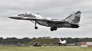 Polish Air Force (Siły Powietrzne) Mikoyan-Gurevich MiG-29A Fulcrum (54) at  RAF Fairford, United Kingdom