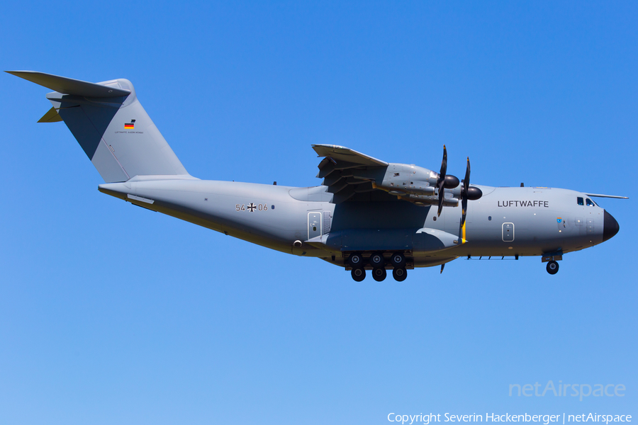 German Air Force (Luftwaffe) Airbus A400M-180 Atlas (5406) | Photo 243550