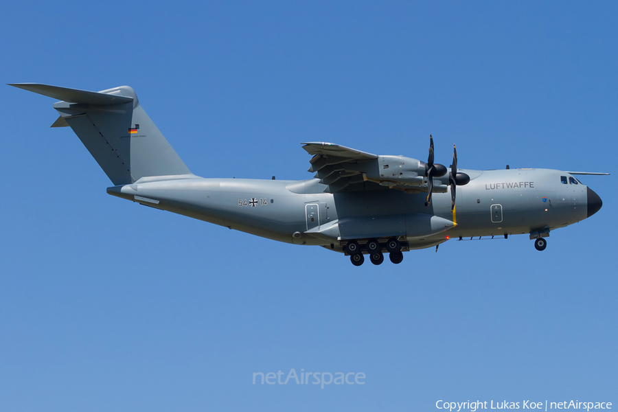 German Air Force (Luftwaffe) Airbus A400M-180 Atlas (5414) | Photo 247352