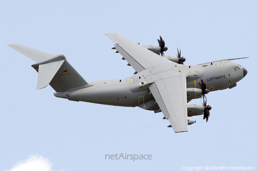 German Air Force (Luftwaffe) Airbus A400M-180 Atlas (5433) | Photo 515626