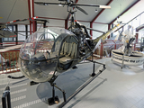 United States Army Hiller OH-23C Raven (55-04109) at  Bückeburg Helicopter Museum, Germany