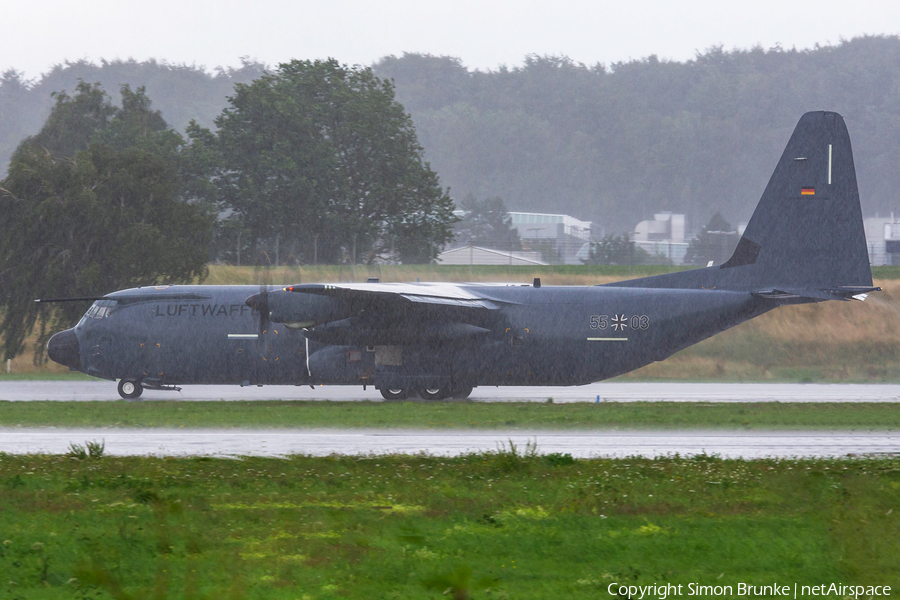 German Air Force (Luftwaffe) Lockheed Martin C-130J-30 Super Hercules (5503) | Photo 580641