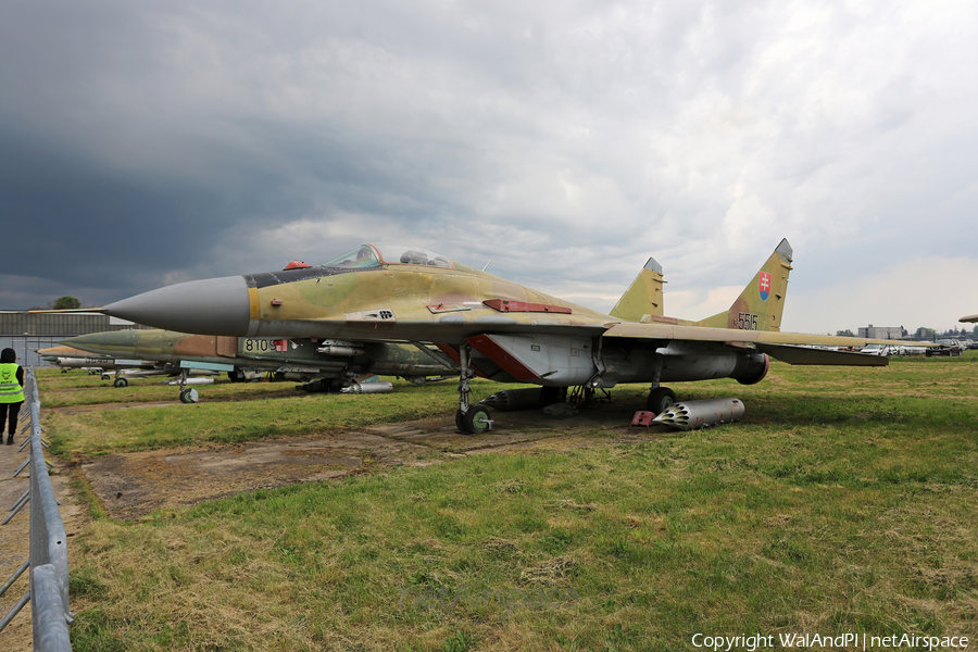 Slovak Air Force Mikoyan-Gurevich MiG-29A Fulcrum (5515) | Photo 511333