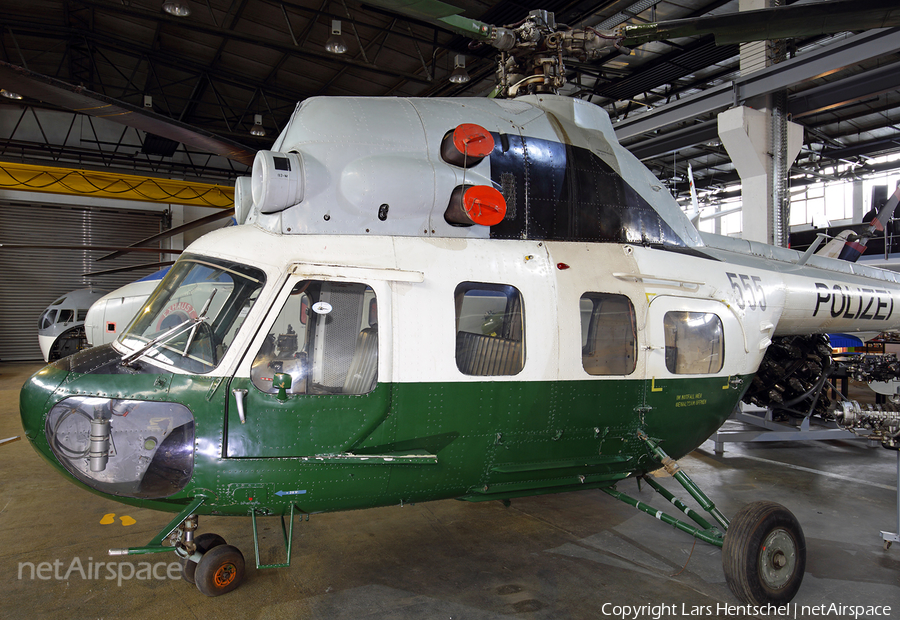 East German Police PZL-Swidnik (Mil) SM-2 (Mil Mi-2U) Hoplite (555) | Photo 111679