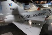 United States Air Force Convair F-102A Delta Dagger (56-1151) at  Warner Robbins - Robins AFB, United States