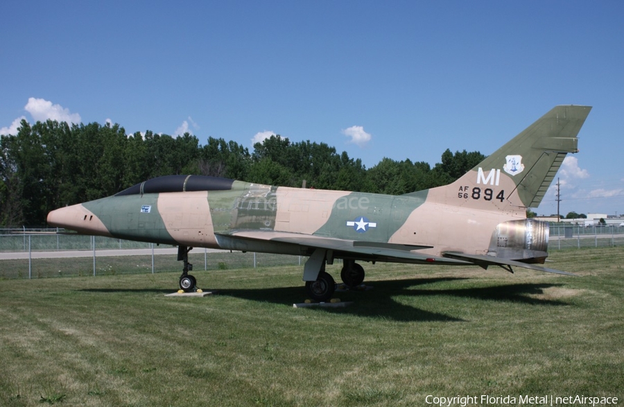 United States Air Force North American F-100F Super Sabre (56-3894) | Photo 455886