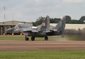 Polish Air Force (Siły Powietrzne) Mikoyan-Gurevich MiG-29A Fulcrum (56) at  RAF Fairford, United Kingdom