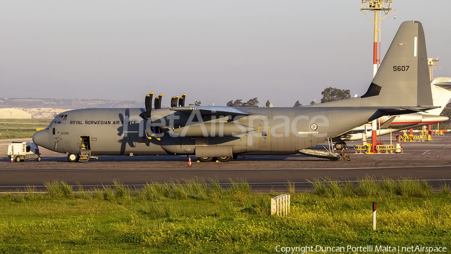 Royal Norwegian Air Force Lockheed Martin C-130J-30 Super Hercules (5607) | Photo 535133