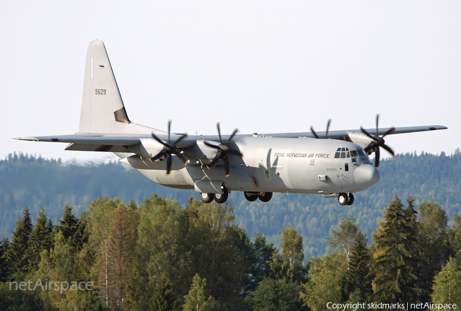 Royal Norwegian Air Force Lockheed Martin C-130J-30 Super Hercules (5629) | Photo 85469