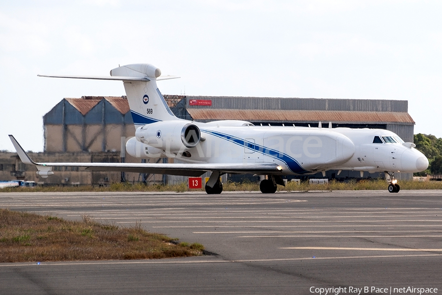 Israeli Air Force Gulfstream G-V-SP (G550) (569) | Photo 292737