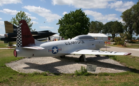 United States Air Force Lockheed T-33A Shooting Star (57-0598) at  Lakeland - Regional, United States