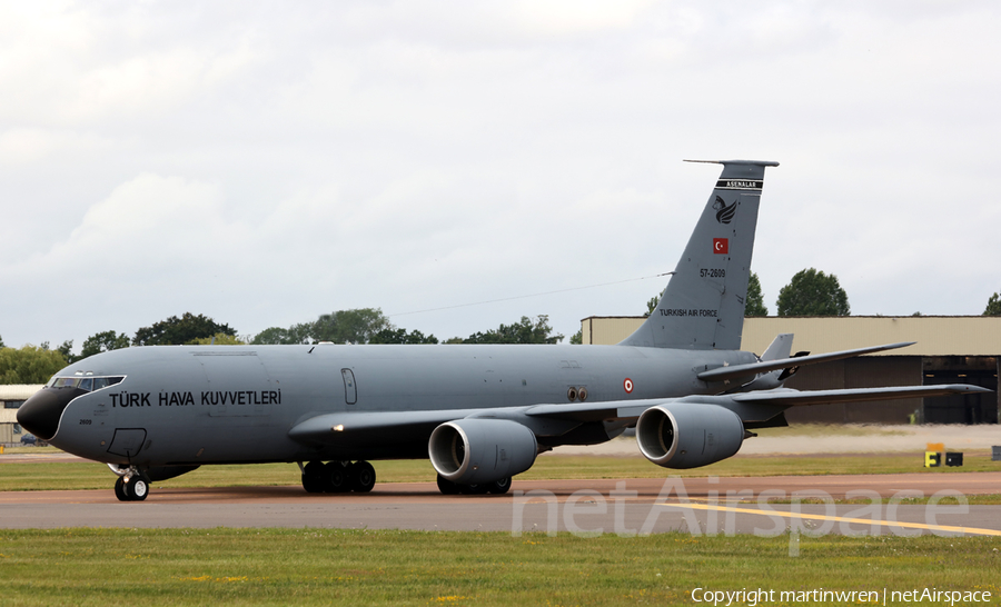 Turkish Air Force (Türk Hava Kuvvetleri) Boeing KC-135R Stratotanker (57-2609) | Photo 341920