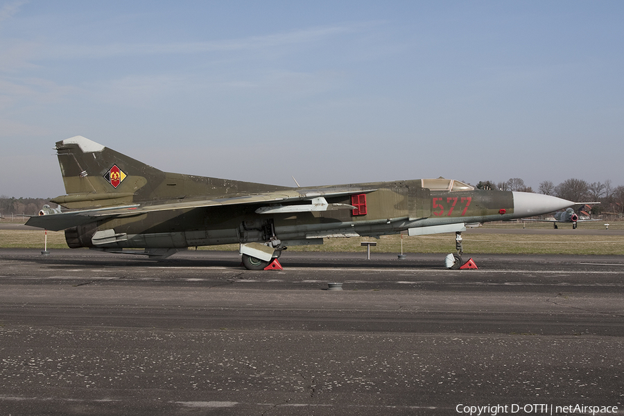 East German Air Force Mikoyan-Gurevich MiG-23MF Flogger-B (577) | Photo 287707