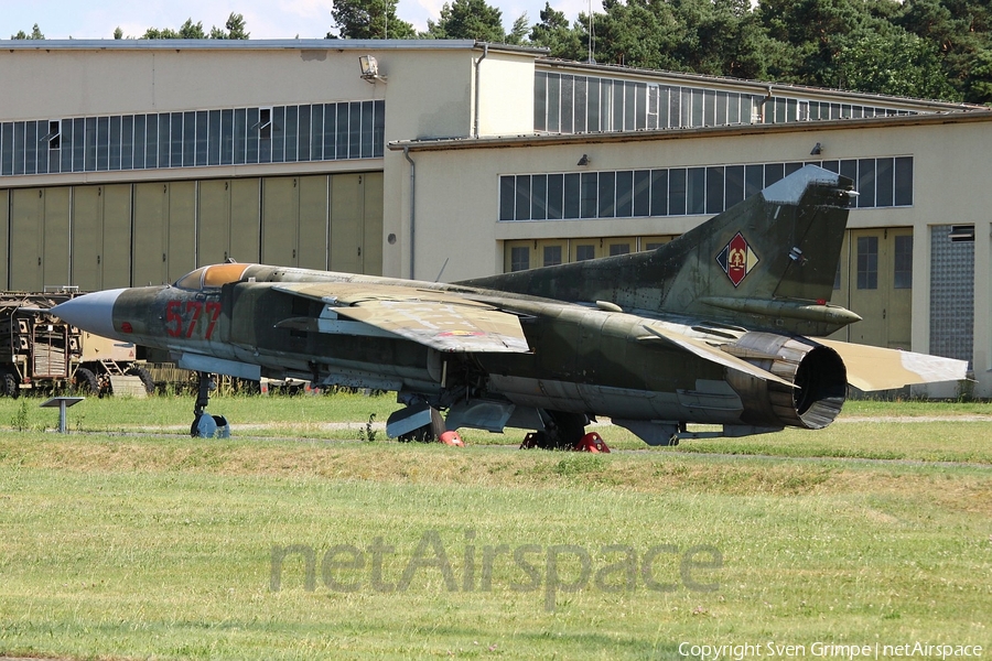 East German Air Force Mikoyan-Gurevich MiG-23MF Flogger-B (577) | Photo 55106