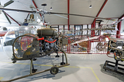 United States Army Bell OH-13H Sioux (58-05348) at  Bückeburg Helicopter Museum, Germany