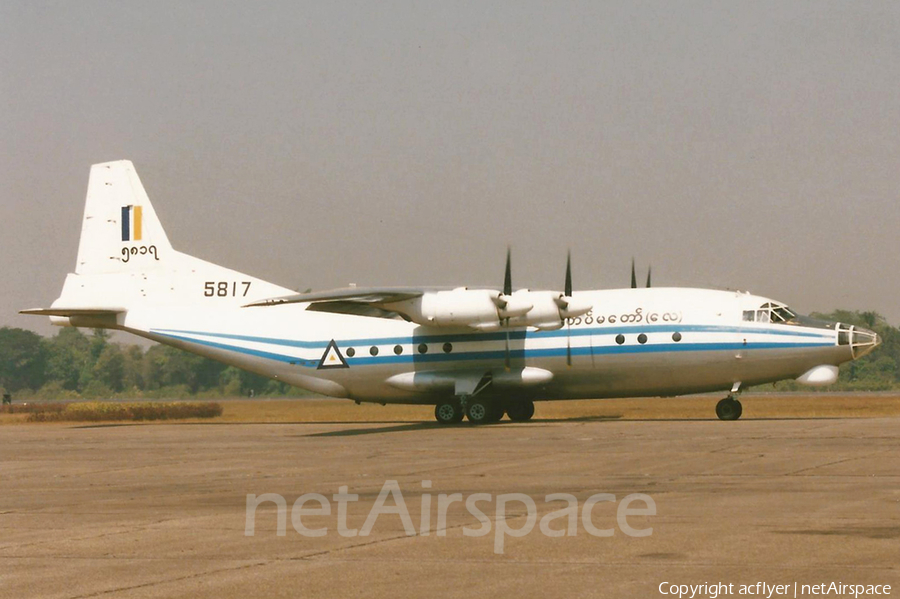 Myanmar Air Force Shaanxi Y-8D (5817) | Photo 403599