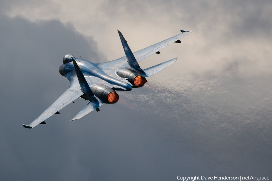 Ukrainian Air Force Sukhoi Su-27P1M Flanker B (58 BLUE) | Photo 177532