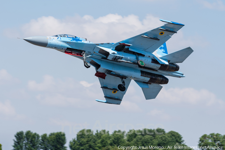 Ukrainian Air Force Sukhoi Su-27P1M Flanker B (58 BLUE) | Photo 253952