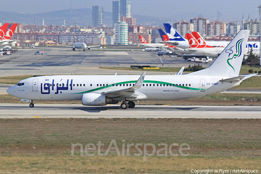 Buraq Air Boeing 737-8GK (5A-DMH) | Photo 223240