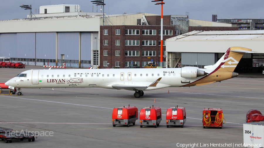 Libyan Arab Airlines Bombardier CRJ-900 (5A-LAA) | Photo 437369