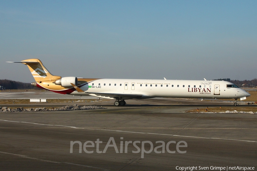 Libyan Arab Airlines Bombardier CRJ-900ER (5A-LAC) | Photo 10871