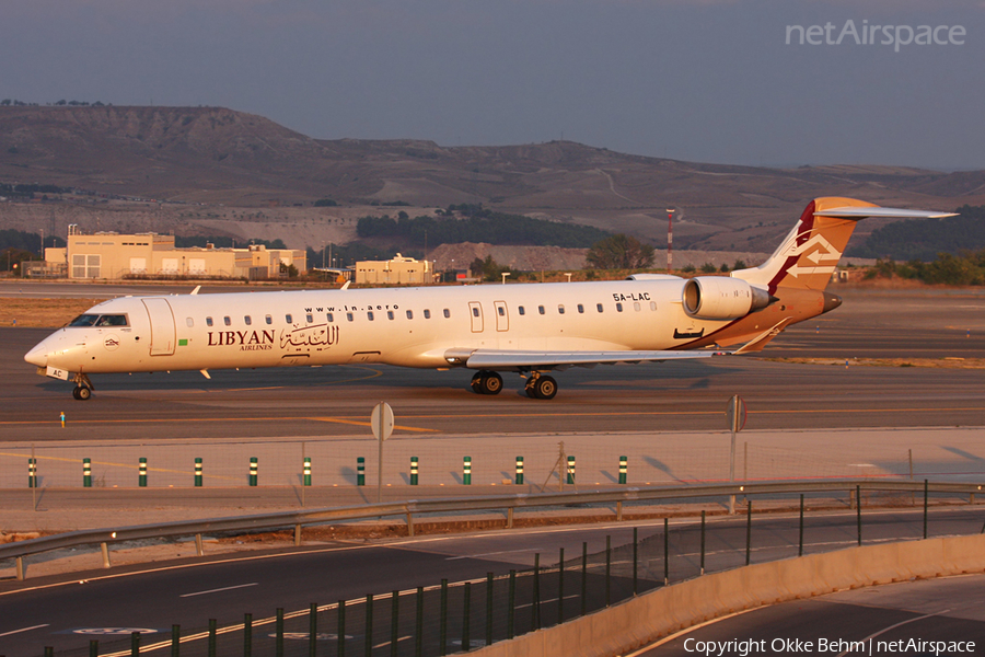 Libyan Arab Airlines Bombardier CRJ-900ER (5A-LAC) | Photo 52065
