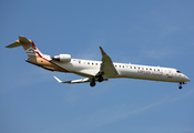 Libyan Airlines Bombardier CRJ-900ER (5A-LAE) at  London - Heathrow, United Kingdom