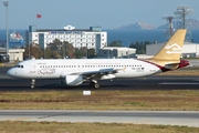 Libyan Arab Airlines Airbus A320-214 (5A-LAK) at  Istanbul - Ataturk, Turkey