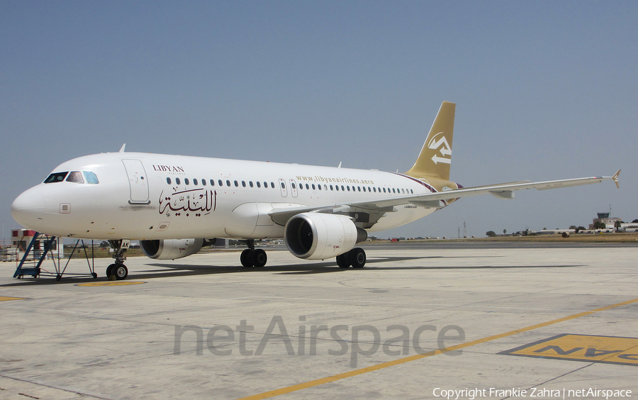 Libyan Arab Airlines Airbus A320-214 (5A-LAK) | Photo 26371