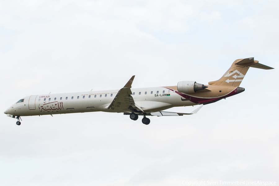 Libyan Arab Airlines Bombardier CRJ-900ER (5A-LAM) | Photo 357601
