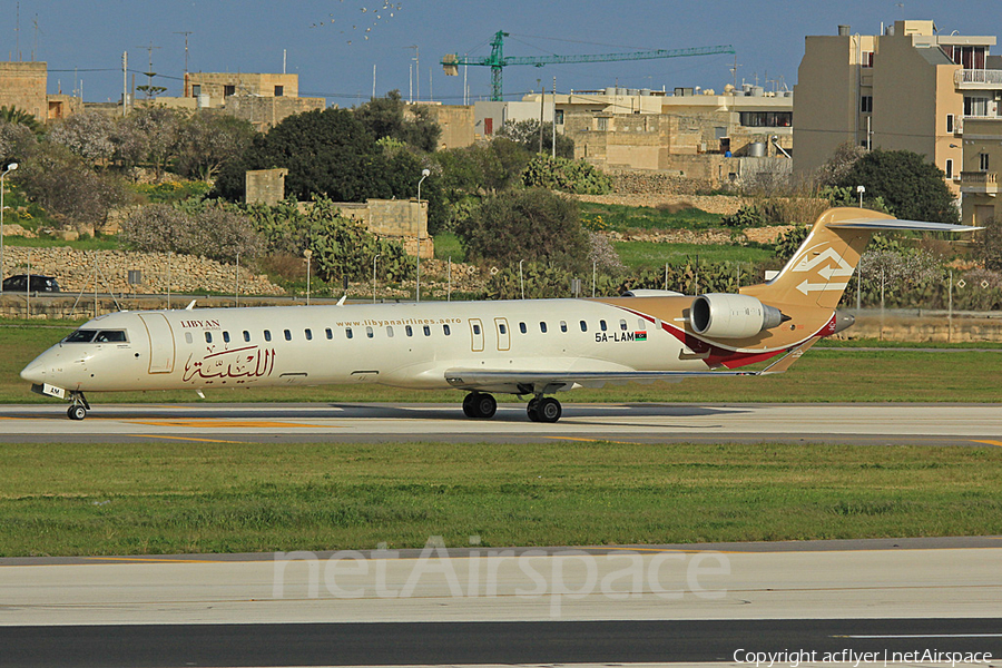 Libyan Arab Airlines Bombardier CRJ-900ER (5A-LAM) | Photo 199809