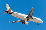 Libyan Airlines Airbus A320-214 (5A-LAQ) at  Luqa - Malta International, Malta