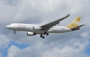 Libyan Arab Airlines Airbus A330-202 (5A-LAR) at  Berlin - Tegel, Germany