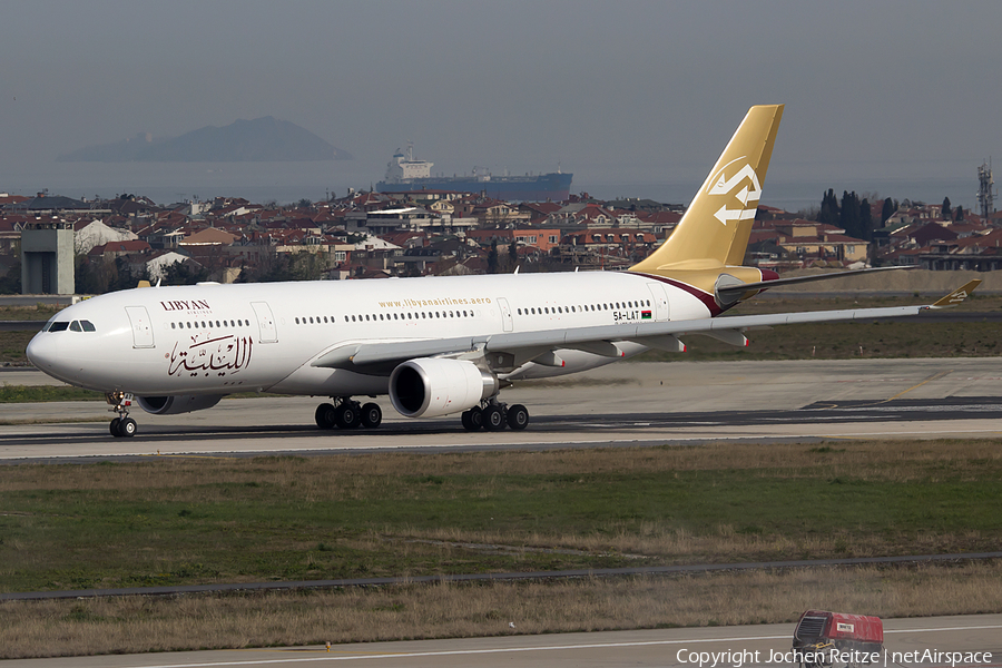 Libyan Airlines Airbus A330-202 (5A-LAT) | Photo 83783