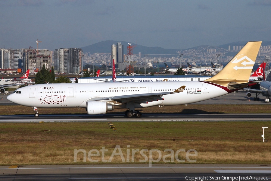 Libyan Arab Airlines Airbus A330-202 (5A-LAT) | Photo 265943