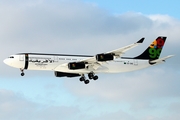 Afriqiyah Airways Airbus A340-213 (5A-ONE) at  Hamburg - Fuhlsbuettel (Helmut Schmidt), Germany