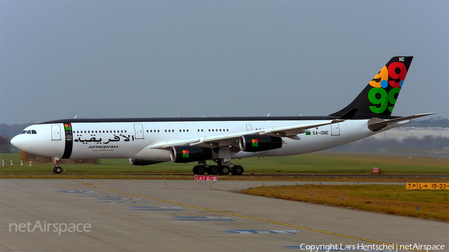 Afriqiyah Airways Airbus A340-213 (5A-ONE) | Photo 423796